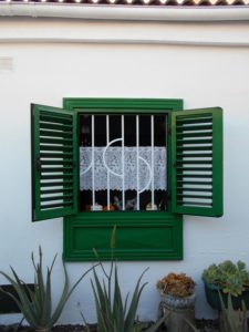Reja para ventana en hierro forjado - Herrería